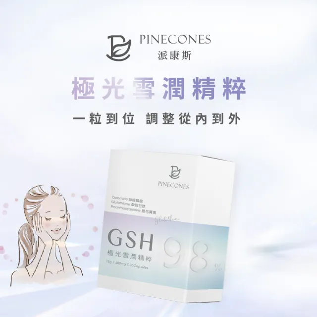 【派康斯】極光雪潤精萃(神經醯胺配方 30顆/盒*1)