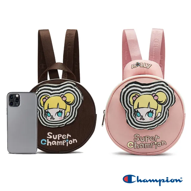 【Champion】雙11 官方直營 中性-POP MART x CHAMPION 刺繡兩用後背包(U4DACPU71S3)