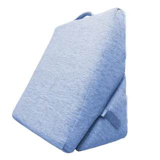 【日本旭川】生命磁 工學透氣5in1輔助靠墊-石墨烯藍(美姿紓壓 支撐靠枕)