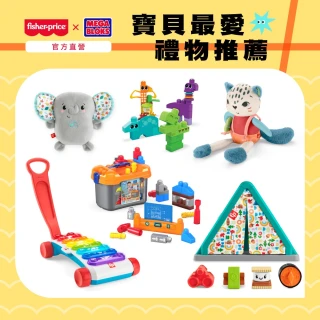 【Fisher price 費雪】經典益智啟蒙玩具(匯樂感統玩具/聲光玩具/安撫玩具/寶寶玩具/男孩玩具/女孩玩具)
