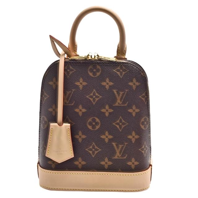 LV LOUIS VUITTON路易威登 M47132 經典 Alma 系列 Monogram 印花帆布手提/斜/後背包