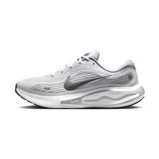 【NIKE 耐吉】Joureny Run 男鞋 銀白色 運動 緩震 跑鞋 網布 透氣 氣墊 慢跑鞋 FN0228-104