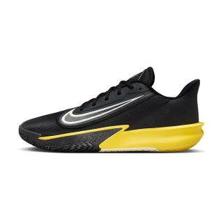 【NIKE 耐吉】Precision VII 男鞋 黑黃色 緩震 運動 耐磨 訓練 包覆 籃球鞋 HJ9153-001
