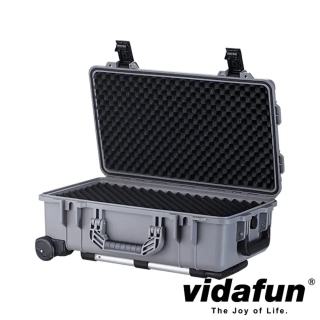 【Vidafun】V22 防水耐撞提把拉桿收納氣密箱 登機箱(加贈四包乾燥劑+原廠行李束帶)