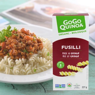 即期品Gogo Quinoa 有機無麥麩義大利麵-螺旋麵227g