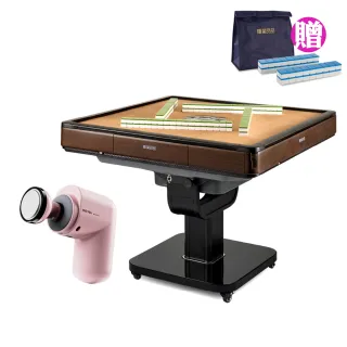 【輝葉良品】天胡一號 電動麻將桌HYG-W01 全配組送筋膜槍(過山車/電子靜音骰/熱風除濕 HYG-W01)