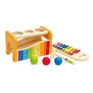 【德國Hape】多功能敲琴台(音樂玩具/樂器玩具/幼童玩具/啟蒙)