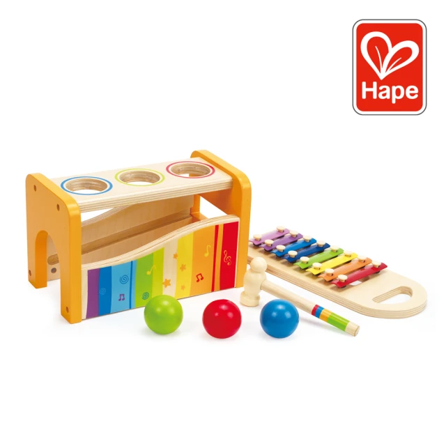 【德國Hape】多功能敲琴台(音樂玩具/樂器玩具/幼童玩具/啟蒙)