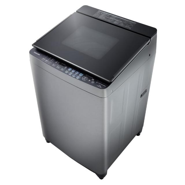 【TOSHIBA 東芝】旗艦鍍膜奈米泡泡17kg變頻洗衣機(AW-DMUH17WATA（SS）)