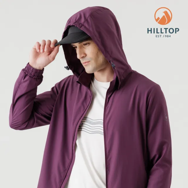 【Hilltop 山頂鳥】戶外吸濕排汗透氣機能棒球帽 黑色｜PS01XXJ0ECA0