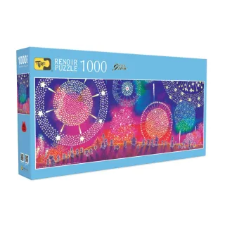 【雷諾瓦】想和你一起看花火/1000片/猜一猜我是誰/1000片拼圖/賴馬/夜光(桌遊/益智/裝飾/送禮/禮物/療癒)