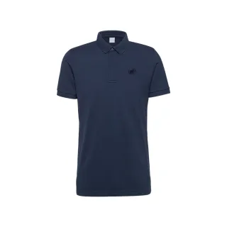 【Mammut 長毛象官方直營】Mammut Logo Polo AF 經典LOGO百搭Polo短袖衫 男款 海洋藍 #1017-06710