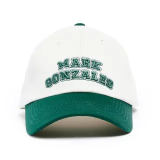 【Mark Gonzales官方旗艦】MG 學院風棒球帽-綠色