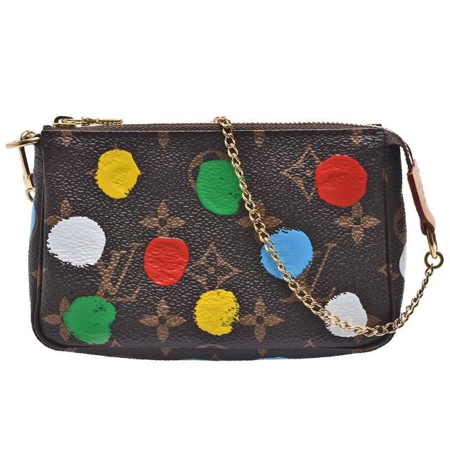 【Louis Vuitton 路易威登】M81866 聯名YK系列經典Monogram帆布手提/肩背小包