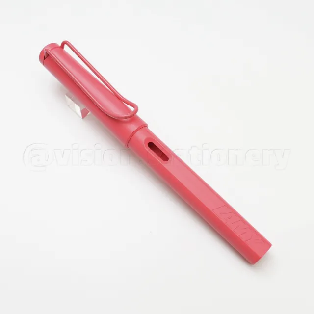 【LAMY】《SAFARI 狩獵者系列鋼筆》日落紅