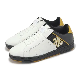 【ROYAL Elastics】休閒鞋 Icon 男鞋 黑 白 黃 真皮 獨家彈力帶 回彈 經典(001952039)