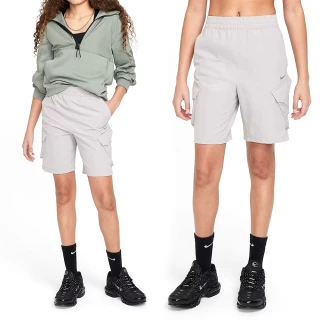 【NIKE 耐吉】K NSW City Utility Cargo Short 大童 灰色 童裝 短褲 FZ4903-009
