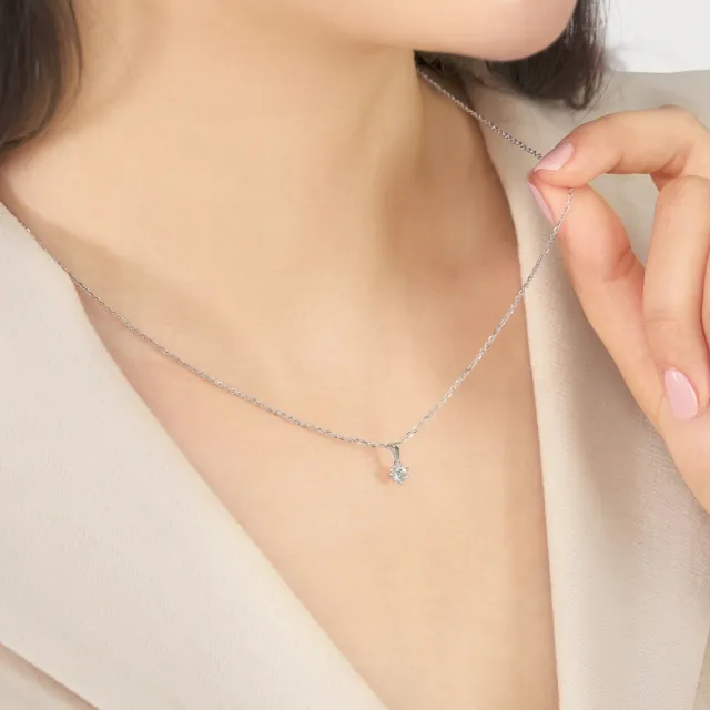 【PROMESSA】GIA 18分 18K金 如一系列 鑽石吊墜
