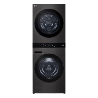 【LG 樂金】家電速配22公斤+20公斤◆AI智控洗乾衣機◆尊爵黑(WD-S2220B)