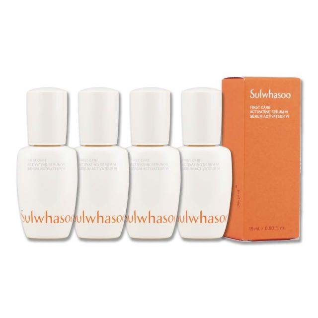 【Sulwhasoo 雪花秀】潤燥養膚精華 15ML x 4〈保存期限至2027/11)