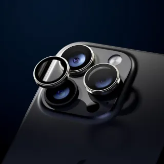 【MAGEASY】iPhone 16 Pro/16 Pro Max Lenz 鈦合金藍寶石鏡頭貼(三顆/組)