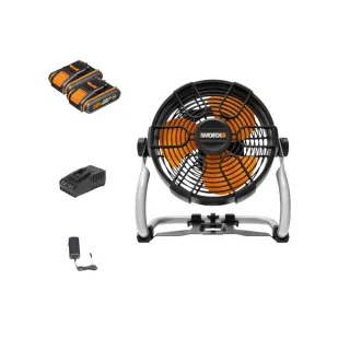 【WORX 威克士】20V 交流直流兩用工業電風扇 WX095.1(工業電扇 鋰電電風扇 充電電風扇 無線電風扇)