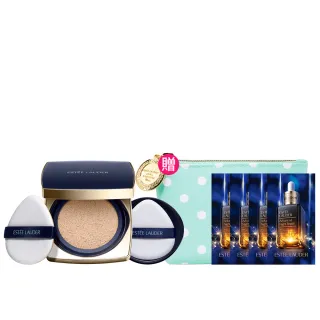 【Estee Lauder 雅詩蘭黛】粉持久完美鎖妝氣墊粉餅(SPF45/PA+++/一盒兩蕊/IU同款)
