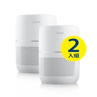【CHIMEI 奇美】超值雙入組☆全淨化DC省電一級能效HEPA H13微濾淨空氣清淨機3-6坪(AP-03SRC1)