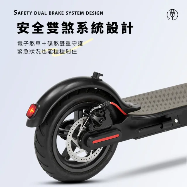 【InLask 英萊斯克】城市摺疊電動滑板車(電動滑板車/滑板車/外出用品)
