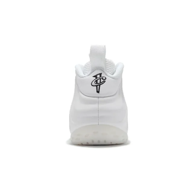 【NIKE 耐吉】休閒鞋 Air Foamposite One 男鞋 白 黑 太空鞋 Triple White(HJ5195-100)