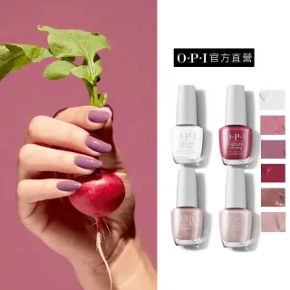 【O.P.I】純素指甲油 暢銷6色任選1瓶(小白蓋/植萃光感系列指彩/美甲彩繪/官方直營)