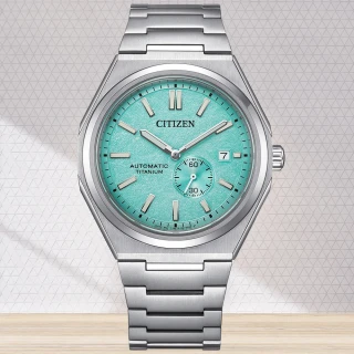 【CITIZEN 星辰】Mechanical系列 Zenshin 新鈦度 限量 機械腕錶 618 年中慶 禮物(NJ0180-80M)