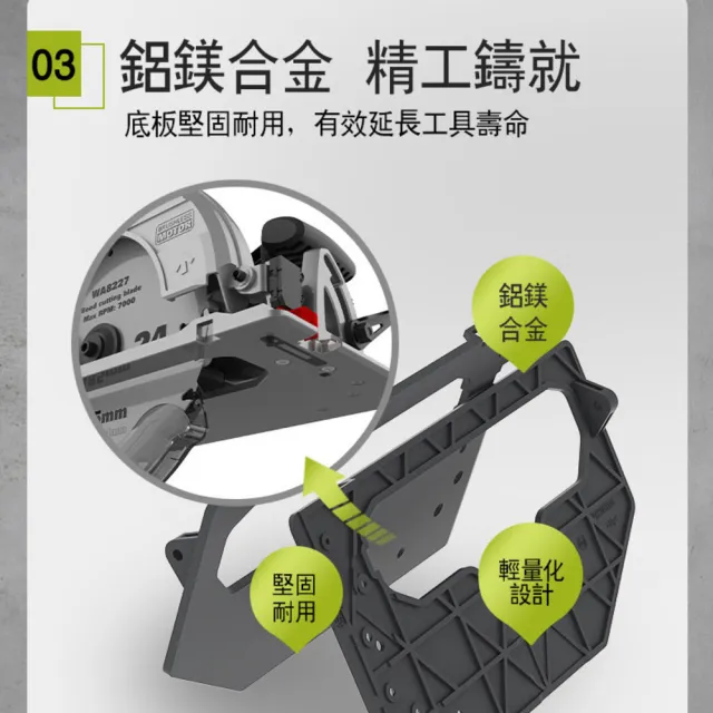 【WORX 威克士】20V 185mm 無刷鋰電圓鋸機 WU538H.3(切石機 切割機 無刷 鋰電 切割 鋰電電圓鋸)