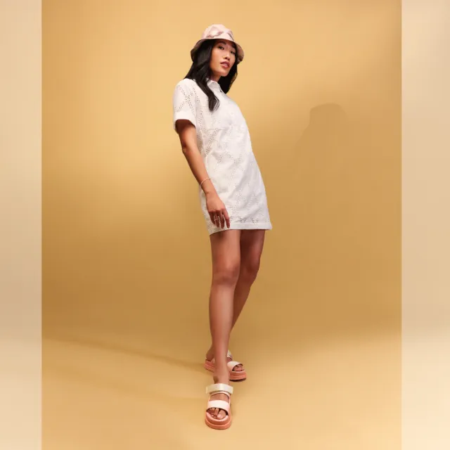 【UGG】涼鞋女鞋 真皮涼鞋 厚底 Goldenstar Glide Sunray 陽光粉 UG1167418SNPK