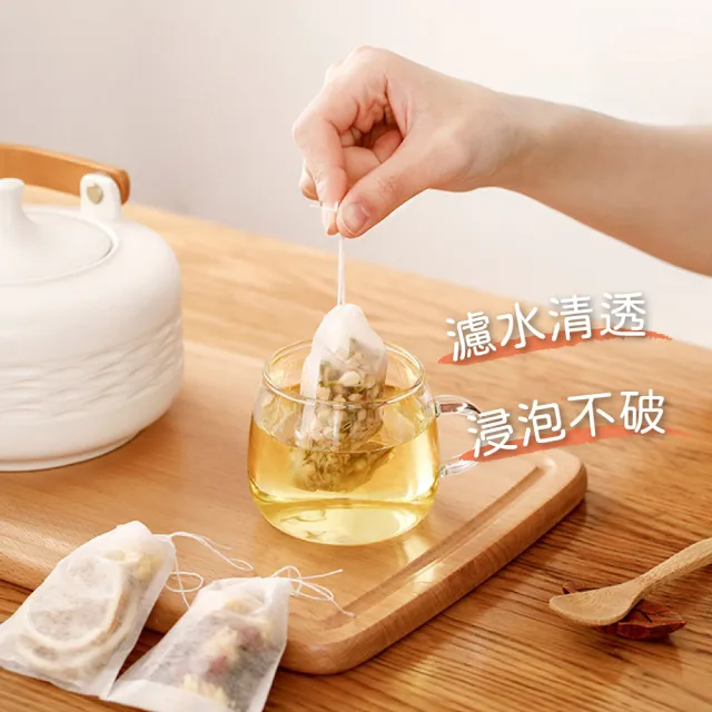 【FaSoLa】多用途一次性天然玉米纖維茶包袋/滷包袋-100入