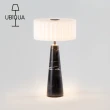 【義大利UBIQUA】Blok 雲岩奢華風USB充電式檯燈-多色可選(大理石/觸控燈/USB檯燈/護眼檯燈/可調光檯燈)