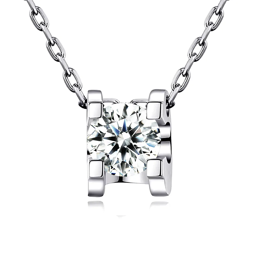 彼夢】IGI 1克拉D/IF 3EX NONE PT950鉑金牛頭款鑽墜(完美無瑕頂級切割培育鑽石) - momo購物網- 好評推薦-2026年1月