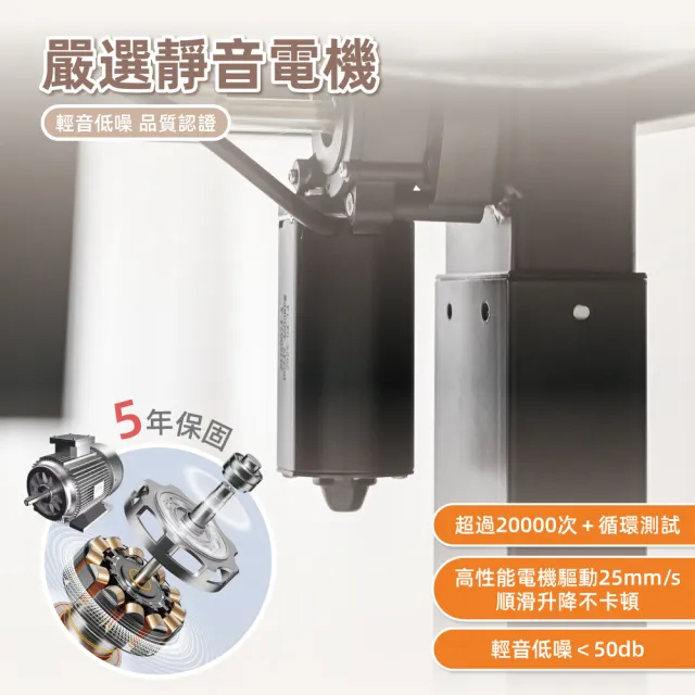 【慢慢家居】桌面可翻轉-多功能電動升降桌 120cm(E1級板材 電腦桌 辦公桌 成長桌 工作桌 繪圖桌)
