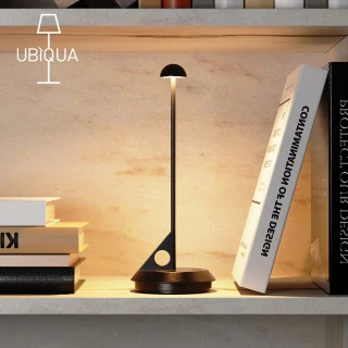 【義大利UBIQUA】Lume 領航寂光USB充電式桌燈-多色可選(觸控燈/USB檯燈/護眼檯燈/可調光檯燈/閱讀燈)