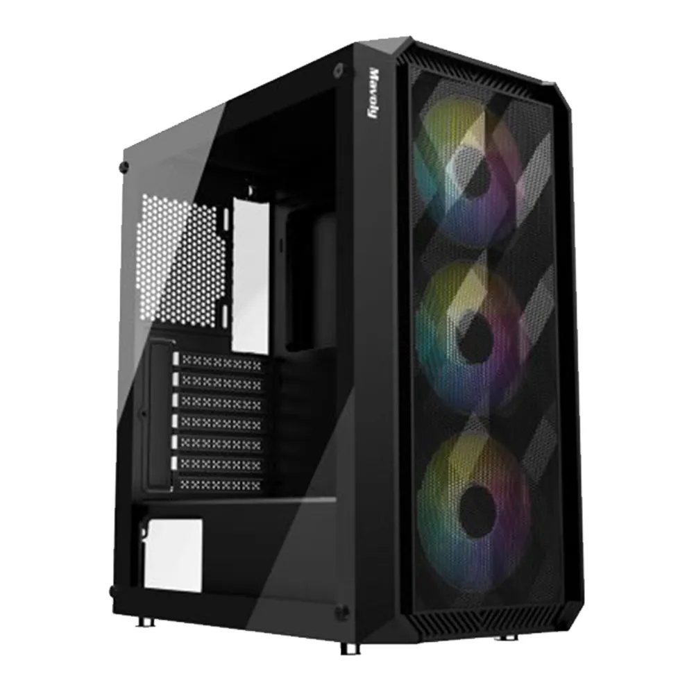 【微星平台】I5六核RTX 4060 2X{雪山北峰X}電競機(I5-12400F/H610/32G D4/1TB)