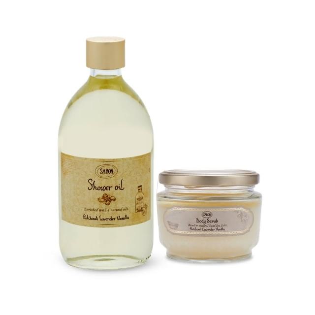 【SABON】官方直營 明星二部曲自由配(沐浴油500ml+身體磨砂膏320g)