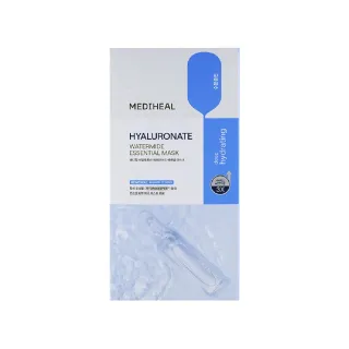 【MEDIHEAL 美迪惠爾】官方直營 透明質酸保濕導入精華面膜 10片(長效鎖水/瞬間補水)