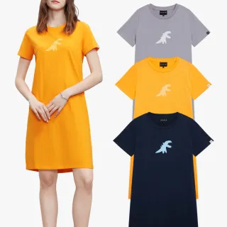 【agnes b.】sport b. 女裝 Dino恐龍標誌連身裙(多色)