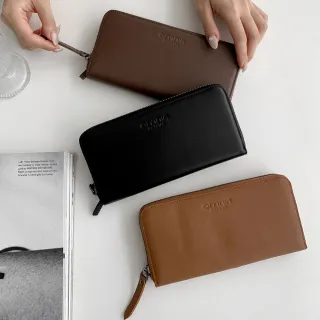 【WHOSE BAG】交換禮物 韓國OMNIA 義大利牛皮長夾｜男用女用多卡位真皮錢包 大容量質感長夾  1088A(男長夾