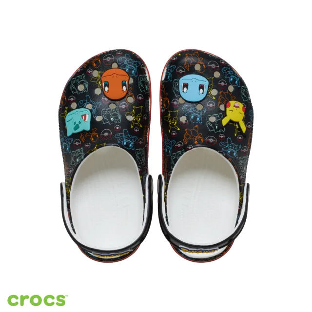 【Crocs官方直營】童鞋 經典小童 寶可夢印花經典克駱格 洞洞鞋(211345-90H)