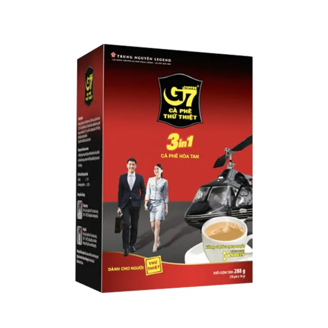 【G7】三合一即溶咖啡 18入(盒裝)