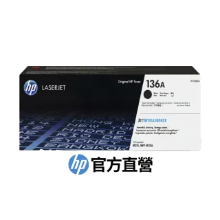 【HP 惠普】官方直營 136A 黑色碳粉匣(W1360A)(M211dw/M236sdw)
