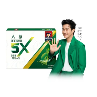 【QUAKER 桂格】5X 人蔘濃縮精華飲15ml×30入×1盒(共30入)
