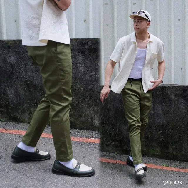 【plain-me】機能長褲 吸濕排汗 上班族長褲 工作褲 長褲 1616打褶長褲 出清品_COP1676