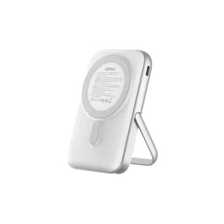 【idmix】Q10 Pro 10000mAh 20W單口輸出磁吸Magsafe無線行動電源  38.5Wh//具Wh標示(磁吸無線 一貼即充)